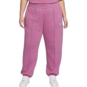 Nike Women's Trend Essential Fleece Pants ‎ Womens US Plus Size 1X New